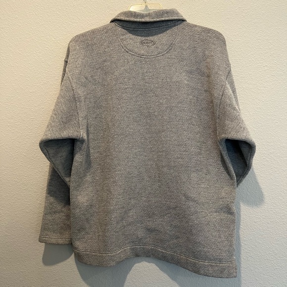 Ouray Colorado Gray Quarter Zip Pullover Sweatshirt Pikes Peak Cog Railway M - Picture 8 of 8